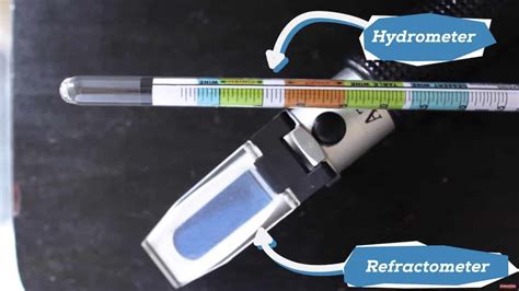 home brew refractometer vs saltwater refractometer|brewer's refractometer instructions.